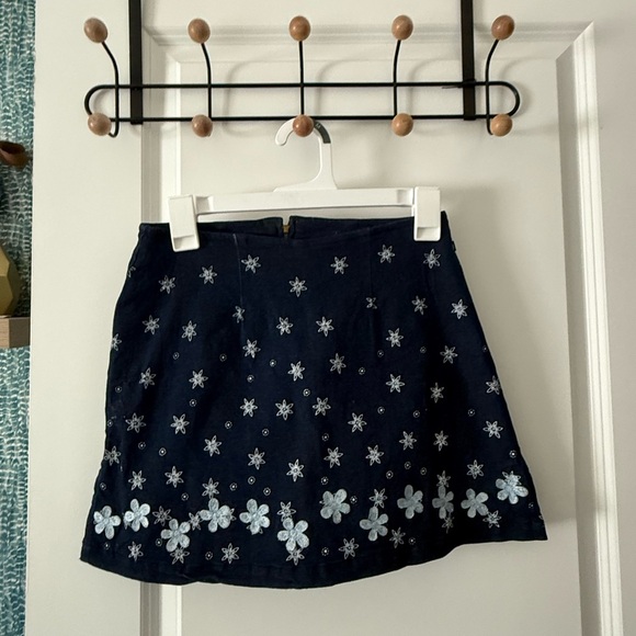 Route 66 Dresses & Skirts - Vintage y2k Route 66 Blue Embellished A-line Mini Skort